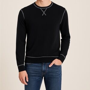 NakedCashmere Black Pullover Sweater